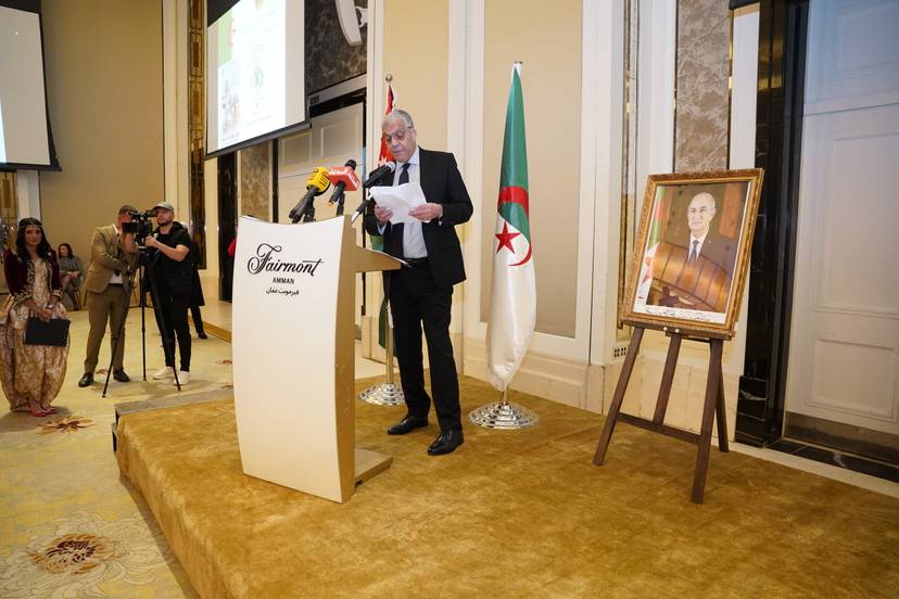 The Embassy of Algeria in Amman commemorates the 70th anniversary of the Liberation Revolution