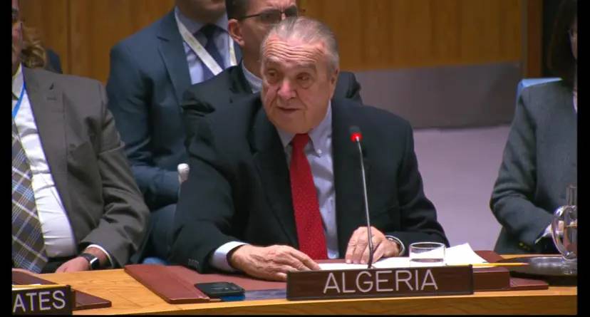 Address by H.E. Ambassador Amar Bendjama  before the Security Council following the vote on the resolution concerning the question of Western Sahara.