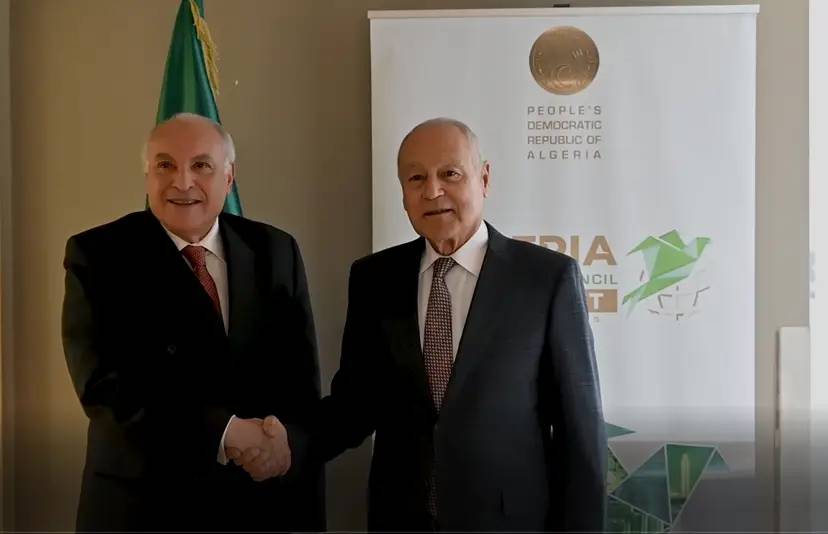 Mr. Attaf holds talks in New York with the Secretary-General of the Arab League