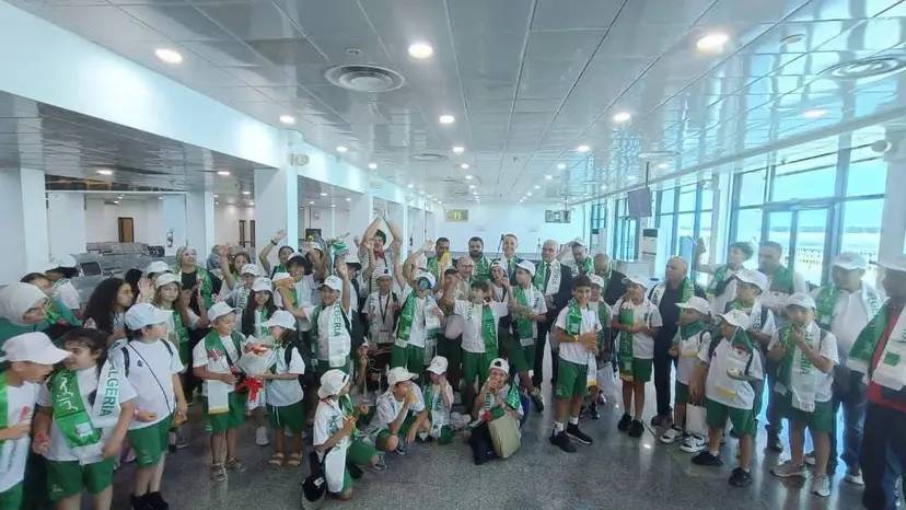 Reception of the Third and Final Group of Children from the Algerian Community Abroad under the 2026 Summer Camps Programme