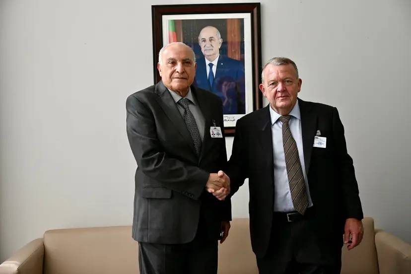 Mr. Attaf Holds Talks with His Danish Counterpart
