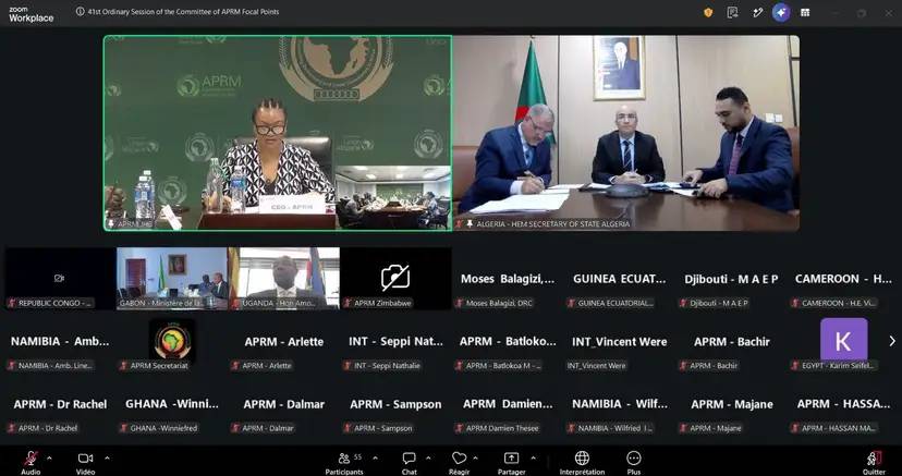 M. Chaib participe aux travaux de la 41e session du Comité des points focaux du Mécanisme africain d’évaluation par les pairs