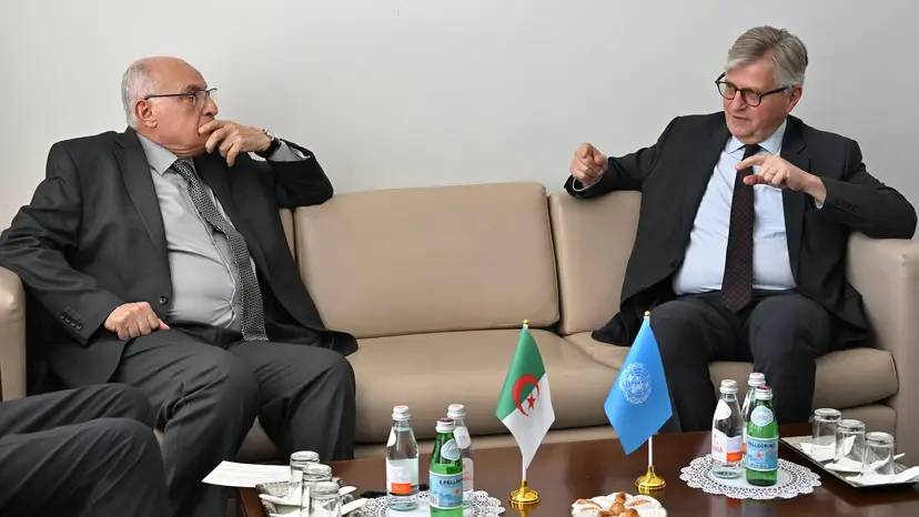 M. Attaf s’entretient à New York avec le Secrétaire général adjoint de l’ONU
