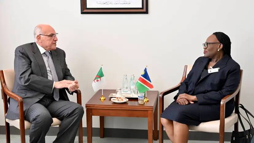 M. Attaf s’entretient avec la ministre namibienne des Relations internationales et du Commerce